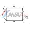 Kondensor, klimatanläggning AVA QUALITY COOLING  - JRA5048