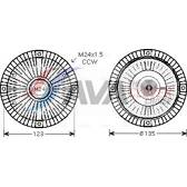Koppeling, radiateurventilator AVA QUALITY COOLING  - VNC274
