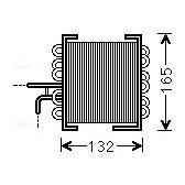 Kraftstoffkühler AVA QUALITY COOLING  - MS2481