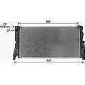 Kühler, Motorkühlung AVA QUALITY COOLING  - BW2585