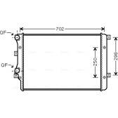 Kühler AVA QUALITY COOLING  - VNA2206