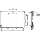 Module de refroidissement AVA QUALITY COOLING  - RTM497