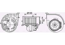 Moteur électrique (pulseur d'air habitacle)