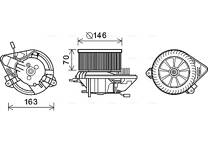 Moteur électrique (pulseur d'air habitacle)
