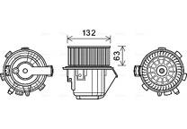 Moteur électrique (pulseur d'air habitacle)