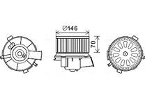 Moteur électrique (pulseur d'air habitacle)