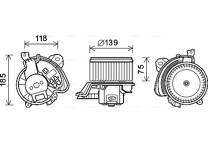 Moteur électrique (pulseur d'air habitacle)
