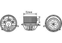Moteur électrique (pulseur d'air habitacle)