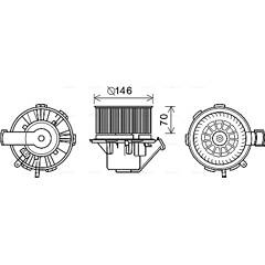 Pulseur D’air Ventilation Habitacle – Compatible SPRINTER & CRAFTER 2006-2018 – Réf 68012680AA - 11
