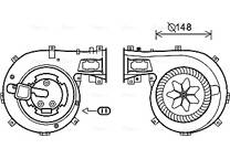 Moteur électrique (pulseur d'air habitacle)