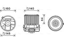 Moteur électrique (pulseur d'air habitacle)