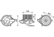 Moteur électrique (pulseur d'air habitacle)