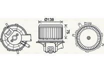 Moteur électrique (pulseur d'air habitacle)