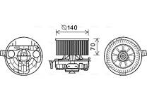 Moteur électrique (pulseur d'air habitacle)