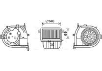 Moteur électrique (pulseur d'air habitacle)