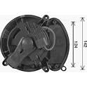 Moteur électrique (pulseur d'air habitacle) AVA QUALITY COOLING  - RT8672