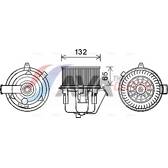 Motor eléctrico, ventilador do habitáculo AVA QUALITY COOLING  - CN8297