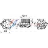 Motor eléctrico, ventilador do habitáculo AVA QUALITY COOLING  - RT8577