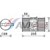 Motor eléctrico, ventilador do habitáculo AVA QUALITY COOLING  - RT8586