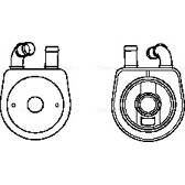 Oil Cooler, automatic transmission AVA QUALITY COOLING  - CN3284
