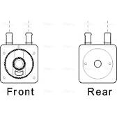 Oil Cooler, automatic transmission AVA QUALITY COOLING  - CN3287