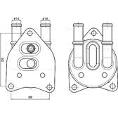 Ölkühler, Automatikgetriebe AVA QUALITY COOLING  - PE3432