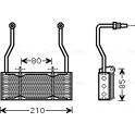 Ölkühler- Motoröl AVA QUALITY COOLING  - CN3022