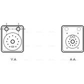 Ölkühler- Motoröl AVA QUALITY COOLING  - VN3093