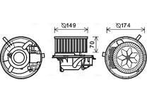 Moteur électrique (pulseur d'air habitacle)