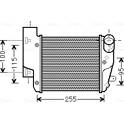 Radiador de aire de admisión AVA QUALITY COOLING  - AIA4304