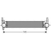 Radiador de aire de admisión AVA QUALITY COOLING  - STA4039