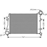 Radiador de aire de admisión AVA QUALITY COOLING  - VNA4268