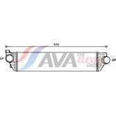 Radiador do ar de sobrealimentação AVA QUALITY COOLING  - RTA4498