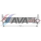 Radiador do ar de sobrealimentação AVA QUALITY COOLING  - STA4039