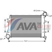 Radiador do ar de sobrealimentação AVA QUALITY COOLING  - VNA4268