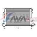 Radiador do ar de sobrealimentação AVA QUALITY COOLING  - VNA4306
