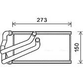 Radiateur chauffage AVA QUALITY COOLING  - CR6140