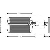 Radiateur chauffage AVA QUALITY COOLING  - FD6216