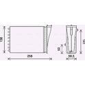 Radiateur chauffage AVA QUALITY COOLING  - PE6413