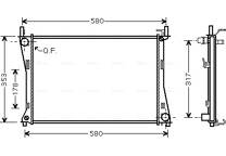 Radiateur moteur