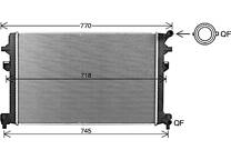 NRF Radiateur, Refroidissement Du Moteur Pour VW 54693