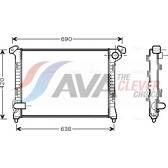 Radiateur AVA QUALITY COOLING  - BW2286