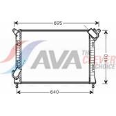 Radiateur AVA QUALITY COOLING  - BWA2307