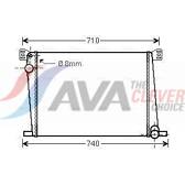 Koeler, motorkoeling AVA QUALITY COOLING  - BWA2356