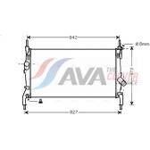 Koeler, motorkoeling AVA QUALITY COOLING  - FDA2405
