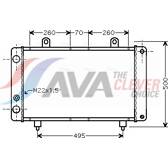 Radiateur AVA QUALITY COOLING  - PEA2319