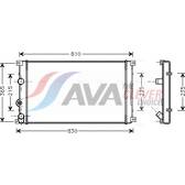 Radiateur AVA QUALITY COOLING  - RTA2276