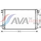 Koeler, motorkoeling AVA QUALITY COOLING  - RTA2408