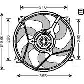 Radiator fan AVA QUALITY COOLING  - CN7530