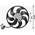 Radiator fan AVA QUALITY COOLING  - OL7727